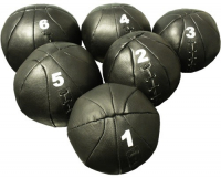 Медицинбол (4 кг) (натуральная кожа) - fgospostavki.ru - Одинцово