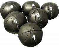 Медицинбол (2 кг) (натуральная кожа) - fgospostavki.ru - Одинцово