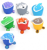 Пуфики с гранулами "Детство" - fgospostavki.ru - Одинцово