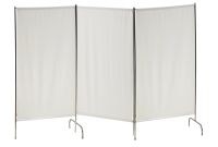 Ширма медицинская из нержавеющей стали без колес 3 секции - fgospostavki.ru - Одинцово