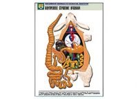 Рельефная таблица "Внутреннее строение кролика" (формат А1, матовое ламинирование) - fgospostavki.ru - Одинцово