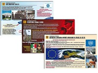 Комплект таблиц по истории "Новейшая история" раздаточные (цветные, ламинированные, А4, 10 штук) - fgospostavki.ru - Одинцово