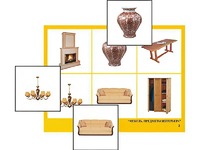 Логопедическое лото "Мебель. Предметы интерьера" (4 планшета, 24 карточки, цветное, ламинированное) - fgospostavki.ru - Одинцово