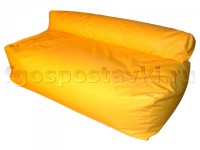 Диван для релаксации с гранулами желтый - fgospostavki.ru - Одинцово