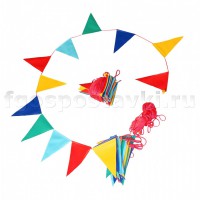 Флажки с веревкой для ограждения игровых зон - fgospostavki.ru - Одинцово