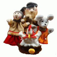 Набор перчаточных кукол "Курочка-Ряба" - fgospostavki.ru - Одинцово