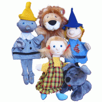 Набор перчаточных кукол "Волшебник Изумрудного города" - fgospostavki.ru - Одинцово