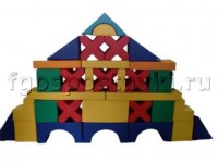 Мягкий модуль-конструктор "Городок" (32 элемента) - fgospostavki.ru - Одинцово