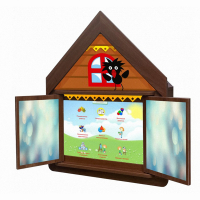 Логопедический комплекс "Домик Антошки" (навесной) - fgospostavki.ru - Одинцово