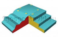 Модуль-трансформер "Мини-9" (3 элемента) - fgospostavki.ru - Одинцово