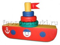 Модуль-конструктор "Пароход" (5 элементов) - fgospostavki.ru - Одинцово