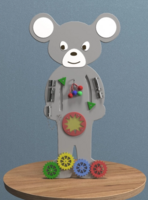 Бизиборд «Серая мышка» - fgospostavki.ru - Одинцово