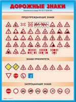 Стенды "Дорожные знаки № 4" - fgospostavki.ru - Одинцово