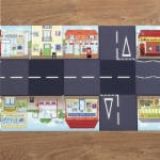 Коврик для программируемого мини-робота Bee-Bot "Город" - fgospostavki.ru - Одинцово