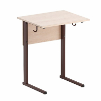 Стол ученический одноместный на прямоугольной трубе - fgospostavki.ru - Одинцово