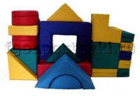 Мягкий модуль-конструктор "Стройка" (20 элементов) - fgospostavki.ru - Одинцово