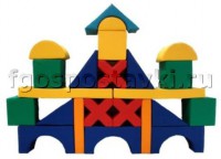 Мягкий модуль-конструктор "Терем" (23 элемента) - fgospostavki.ru - Одинцово