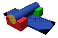 Модуль-трансформер №1 (с цилиндром) - fgospostavki.ru - Одинцово