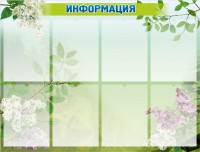 Стенд "Информация" Вариант 13 - fgospostavki.ru - Одинцово
