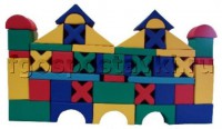 Мягкий модуль-конструктор "Замок" (46 элементов) - fgospostavki.ru - Одинцово