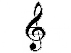 Набор магнитных карточек "Скрипичный ключ "соль" (3 штуки) - fgospostavki.ru - Одинцово