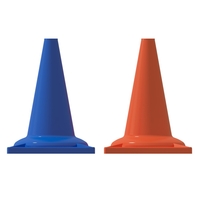 Набор конусов сигнальных 33 см (6 голубых + 6 оранжевых) - fgospostavki.ru - Одинцово