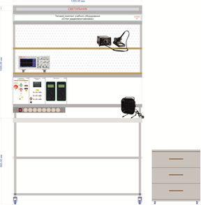 Стол радиомонтажника с приборами - fgospostavki.ru - Одинцово