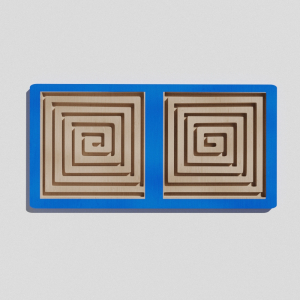 Такт-панель «Синий лабиринт № 3» - fgospostavki.ru - Одинцово