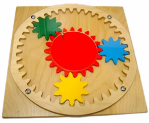 Тактильно-развивающая панель “Планетарный механизм” - fgospostavki.ru - Одинцово