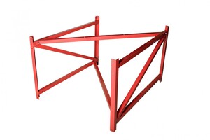 Ферма баскетбольная для щита из фанеры (вынос 1,2 м) - fgospostavki.ru - Одинцово