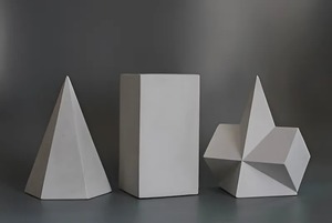 Набор гипсовых геометрических тел (15 штук) - fgospostavki.ru - Одинцово