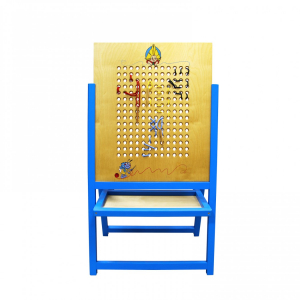 Тактильно-развивающая панель "Шнуровка вышивание" - fgospostavki.ru - Одинцово