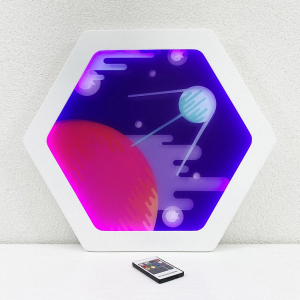 Декоративная тактильная панель с подсветкой - «Спутник» - fgospostavki.ru - Одинцово