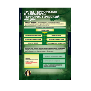 Комплект таблиц. ОБЖ. Терроризм. - fgospostavki.ru - Одинцово