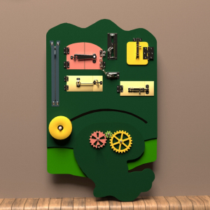 Бизиборд «Зелёная лапа» - fgospostavki.ru - Одинцово