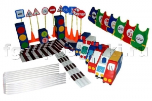 Комплект для изучения ПДД "Главная дорога" - fgospostavki.ru - Одинцово