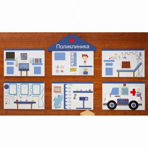 Комплект настенных панелей «Больница» - fgospostavki.ru - Одинцово