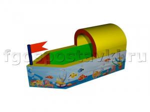 Сухой бассейн "Кораблик" с шелкографией - fgospostavki.ru - Одинцово