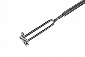 Зонд массажный логопедический Крестовина на толстой ручке с накаткой - fgospostavki.ru - Одинцово