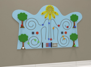 Настенная панель «Счет, фигуры, цвета» - fgospostavki.ru - Одинцово