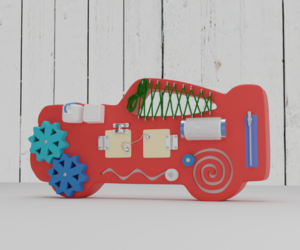 Бизиборд «Машинка» - fgospostavki.ru - Одинцово