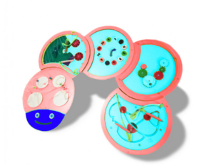 Тактильно-развивающая панель «Гусеница» - fgospostavki.ru - Одинцово