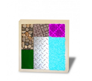 Тактильно-развивающая панель с разными текстурами - fgospostavki.ru - Одинцово