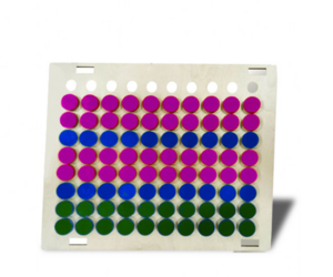 Тактильно-развивающая панель «Цветные фигурки» - fgospostavki.ru - Одинцово