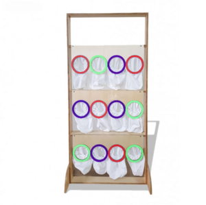 Тактильно-развивающая ширма с кармашками - fgospostavki.ru - Одинцово