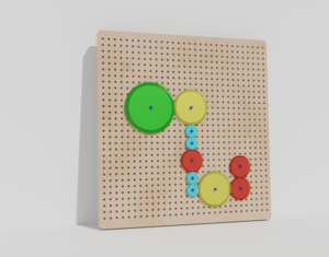 Тактильно–развивающая панель «Механика» - fgospostavki.ru - Одинцово