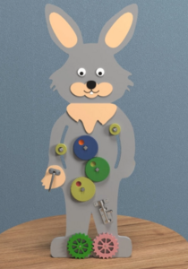 Бизиборд «Пасхальный кролик» - fgospostavki.ru - Одинцово