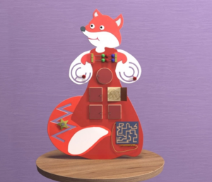 Бизиборд «Лисичка-сестричка» - fgospostavki.ru - Одинцово