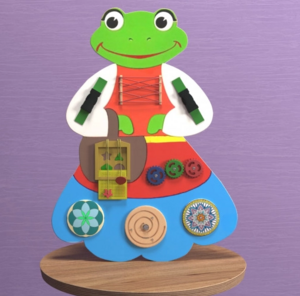 Бизиборд «Лягушка» - fgospostavki.ru - Одинцово