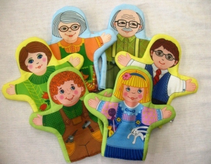 Набор рукавичек "Семья" - fgospostavki.ru - Одинцово